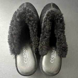 Cordani calzature Sheepskin Lined Platform Wedge